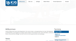 Desktop Screenshot of kjg-mingolsheim.de