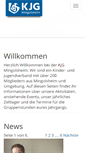 Mobile Screenshot of kjg-mingolsheim.de